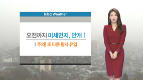 [날씨] 미세먼지 나쁨..황사 가능성