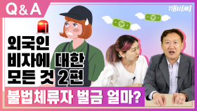 불법체류자는 벌금을 얼마 내야 하나요? 외국인 비자에 대한 Q&A