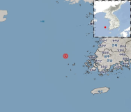 신안군 흑산도서 규모 2.5 지진 발생