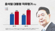 尹대통령 국정 지지도 4주 만에 30%대로 하락