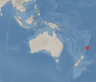 뉴질랜드 바다 규모 7.3 강진..