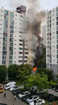 성남 분당 아파트에 불... 1명 사망, 1명 다쳐
