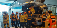 인천 지하차도서 버스-트럭 추돌..28명 부상