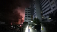 새벽에 전북 아파트서 화재..50명 대피·1명 부상