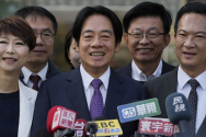 대만 대선, 친미·독립 민진당 라이칭더 '승리'..첫 12년 연속 집권