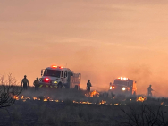 미국 텍사스주 산불 나흘째 이어져..제주도 면적의 2배 넘게 태워