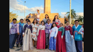 멕시코 한인 후손들, 광주서 보낸 한복 입고 3·1 기념행사