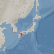 일본 시코쿠 서쪽 해협서 규모 6.6지진...