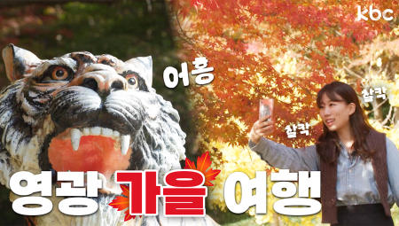 🍁가을이오면~🍁영광에서 단풍도보고 호랑이 기운도 받아가세요! 어흥🐯 | 전라남도 영광군