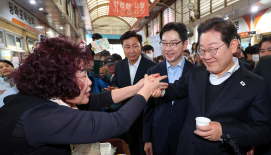 이재명, 화순ㆍ강진ㆍ해남ㆍ영암 돌며 '경청투어'