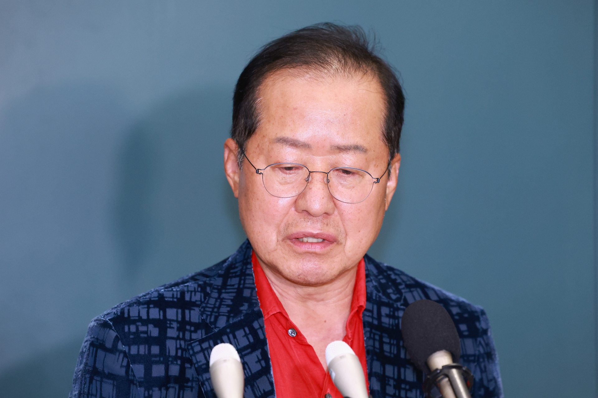 홍준표 "세상이 다시 부를 때까지 순리대로 가겠다"
