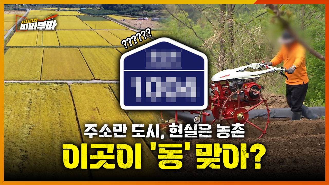  읍(邑)으로 돌아가고 싶은 동(洞)... 숫자만 맞춘 행정구역의 민낯 <2026. 4. 3. 방송>