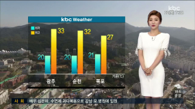 <6/22(목) 모닝730 날씨>