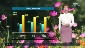 <9/22(금) 모닝730 날씨>