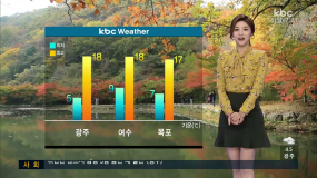 <11/6(월) 모닝730 날씨>