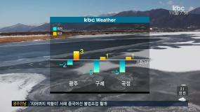 <12/11(월) 모닝730 날씨>