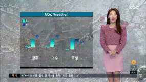 [날씨] 한낮에도 '쌩쌩'..광주·전남 7개 시군 대설특보