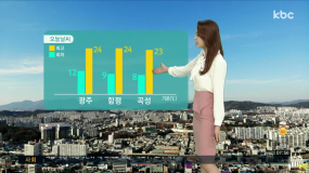 10/21(월) 모닝730 날씨 1